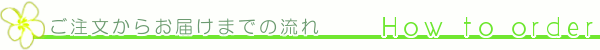 ウェルカムボード後注文からお届けまでの流れ